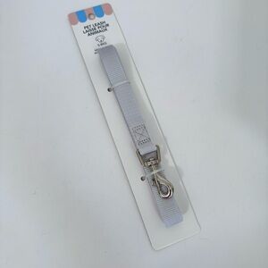 MINISO Pets Light Gray Dog Leash Medium 59” NWT Swivel Clip